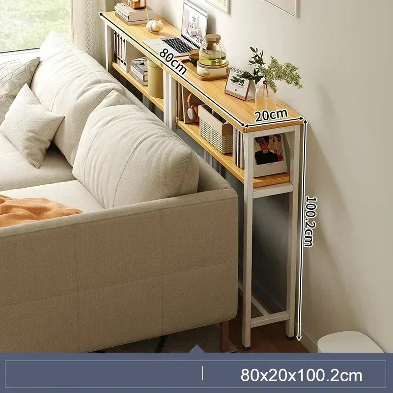 Sofa Gap Table Narrow Modern Space-Saving Table - Image 20