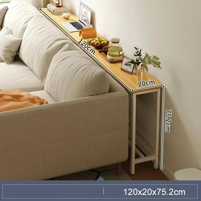 Sofa Gap Table Narrow Modern Space-Saving Table - Image 17