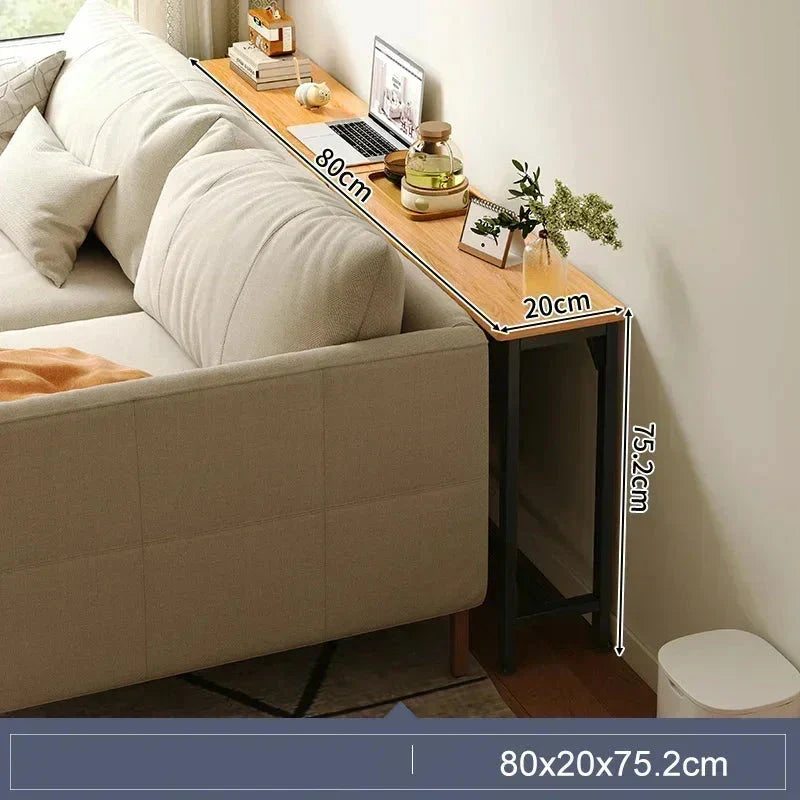 Sofa Gap Table Narrow Modern Space-Saving Table - Image 7